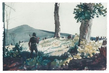 Winslow Homer Painting - The Pioneer Realism painter Winslow Homer